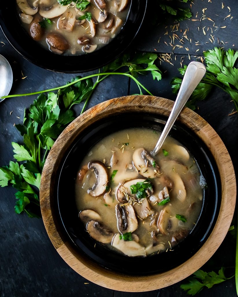 Hearty Portobello Mushroom Soup