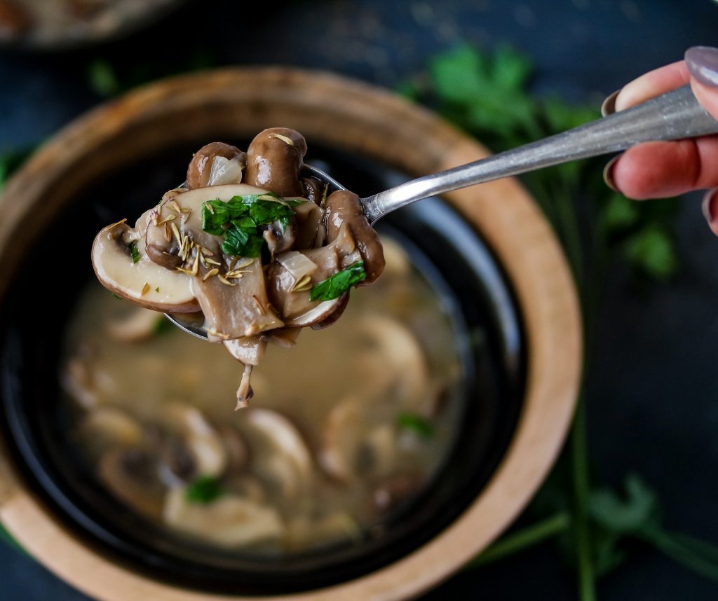 Hearty Portobello Mushroom Soup