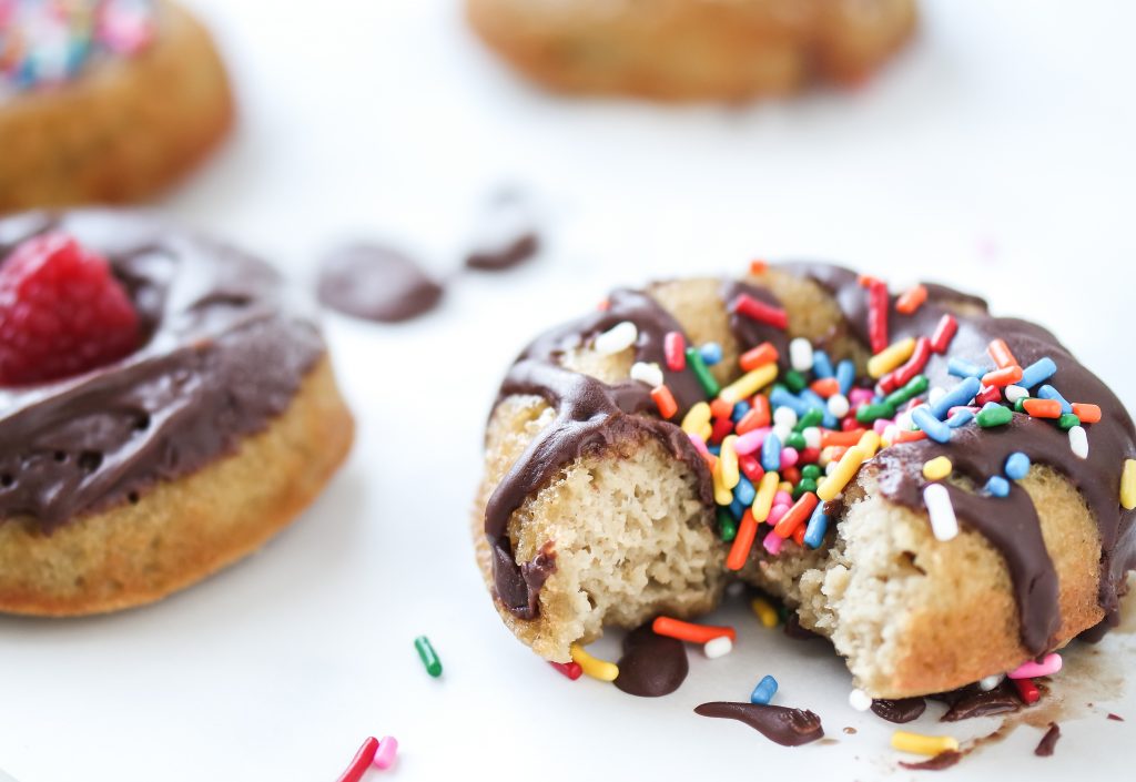 Gluten Free Baked Yeast Donuts