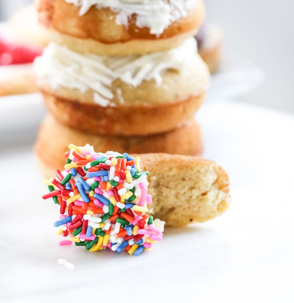 Gluten Free Baked Yeast Donuts