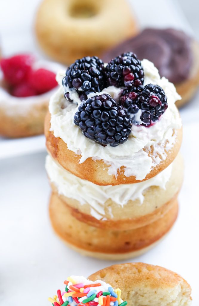 Gluten Free Baked Yeast Donuts