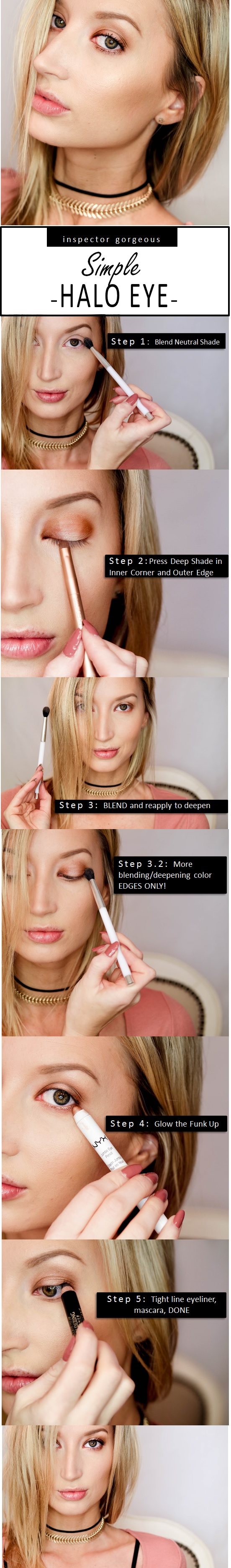 Halo Eye Shadow Tutorial