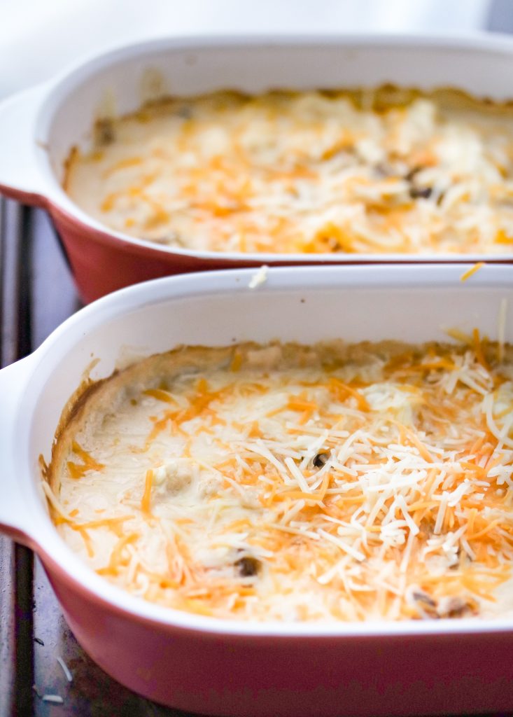 Low Carb Scalloped Cauliflower