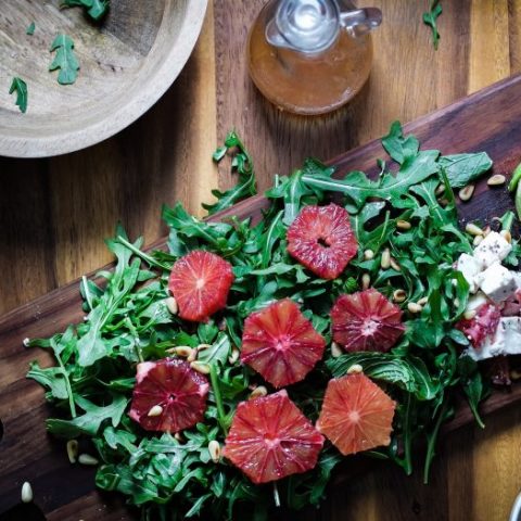 Blood Orange & Arugula Salad