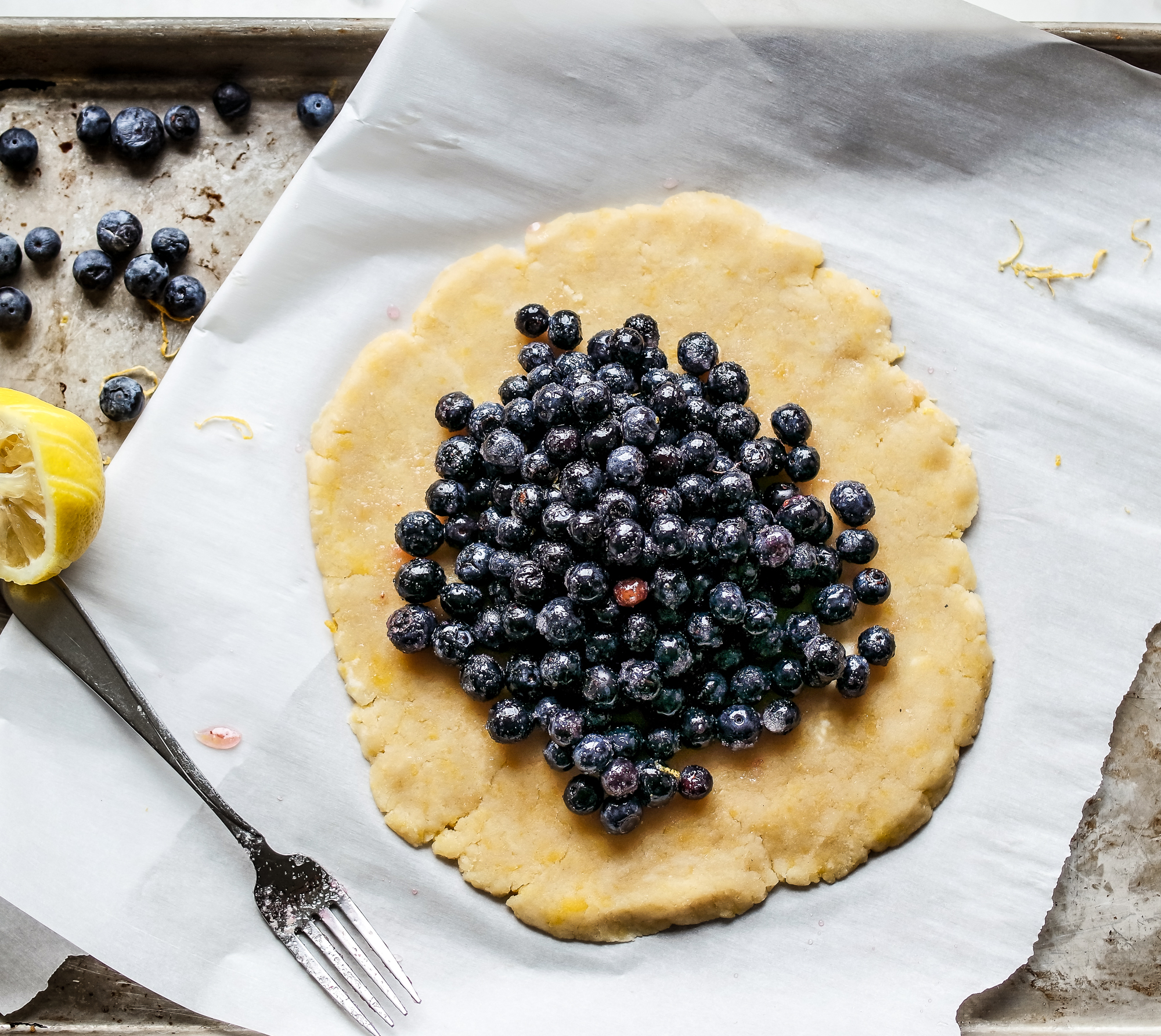 Gluten Free Blueberry Galette-2355