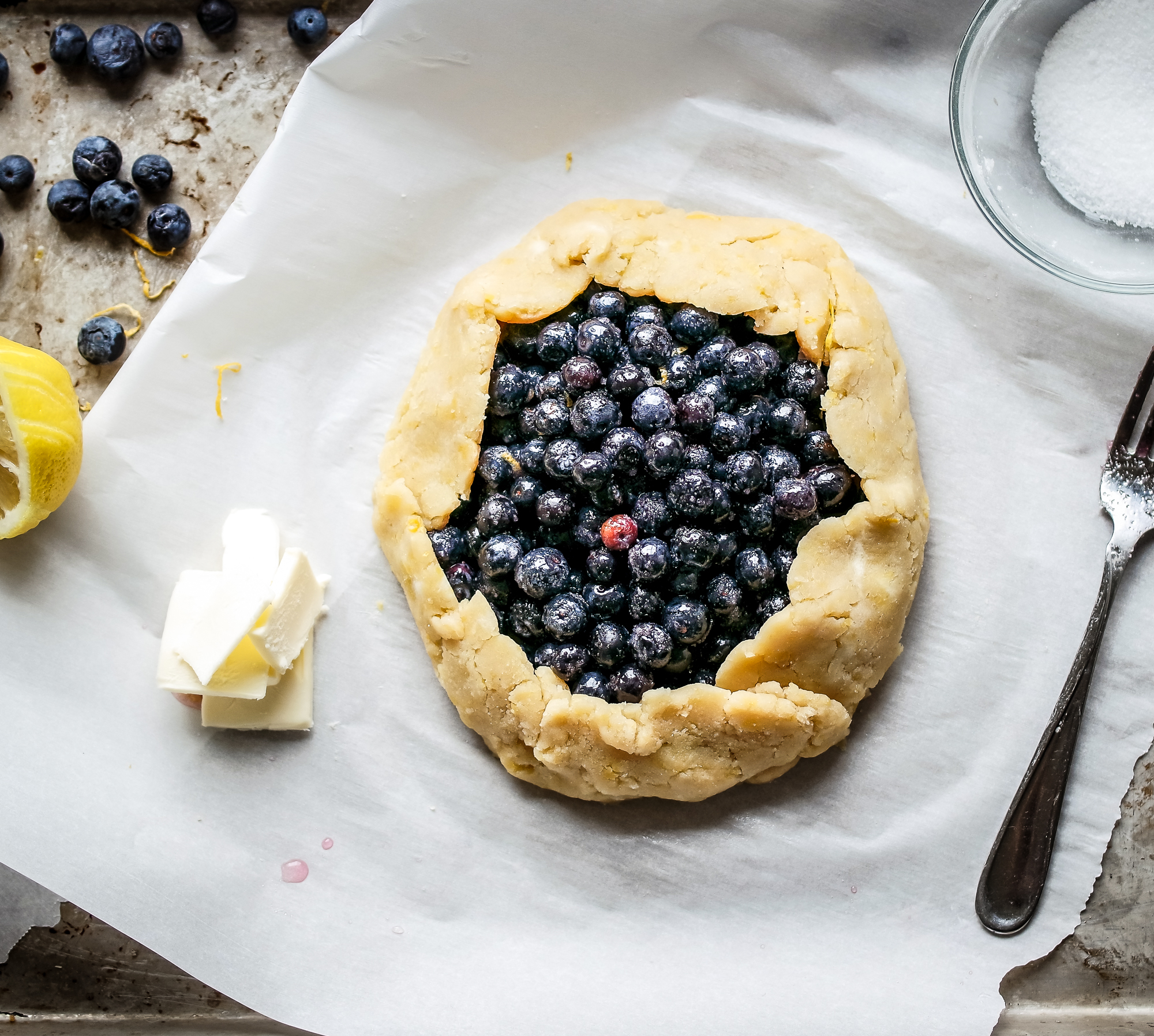 Gluten Free Blueberry Galette-2366