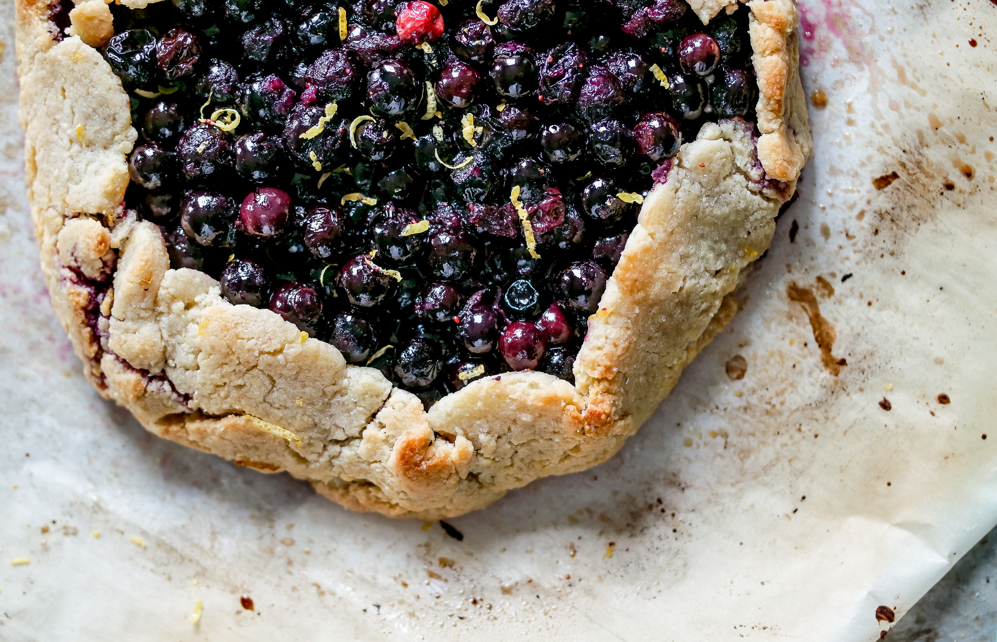 Gluten Free Blueberry Galette-2433