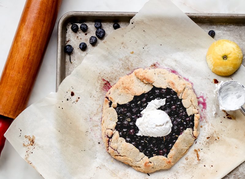 Gluten Free Blueberry Galette-2460