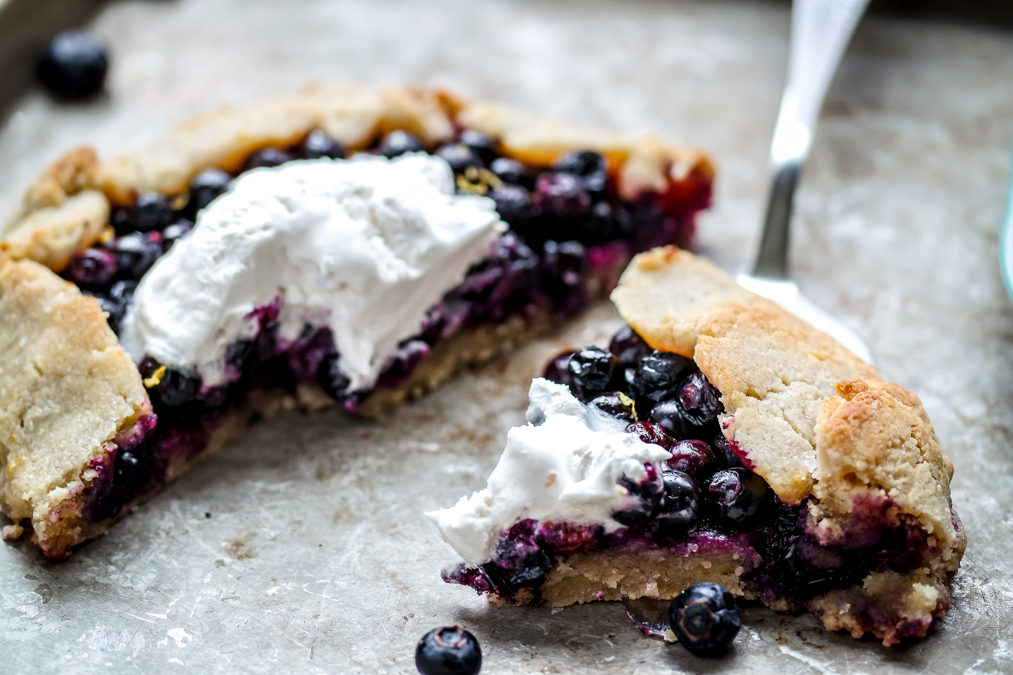 Gluten Free Blueberry Galette-2565