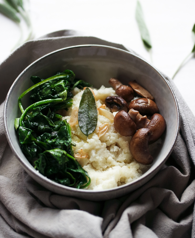 Whipped cauliflower Mash