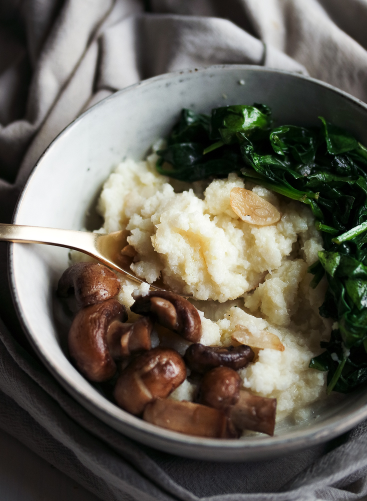 Whipped Cauliflower Mash