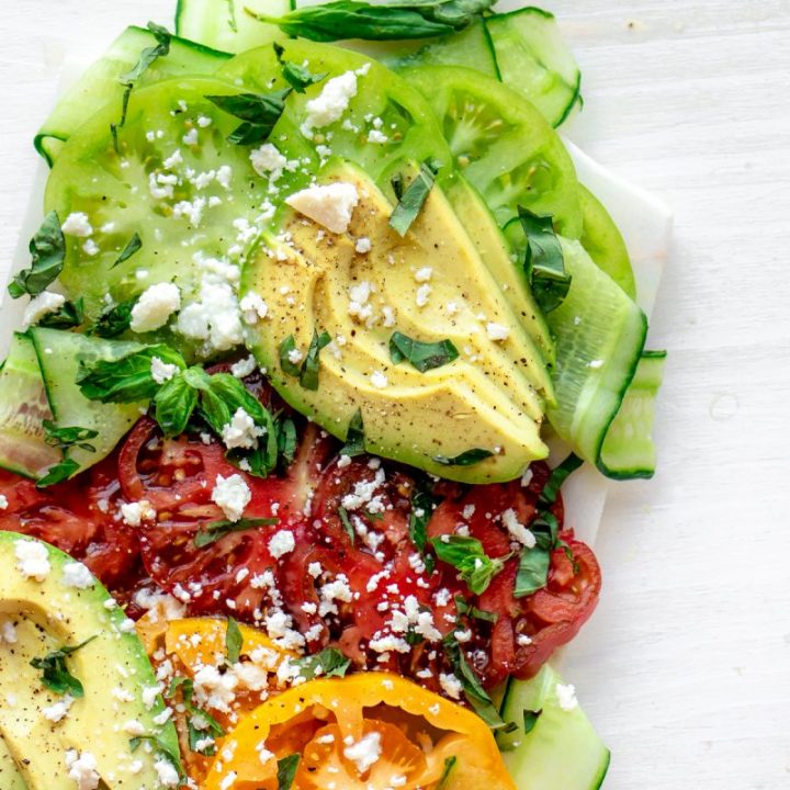 Opulent Heirloom Tomato Salad