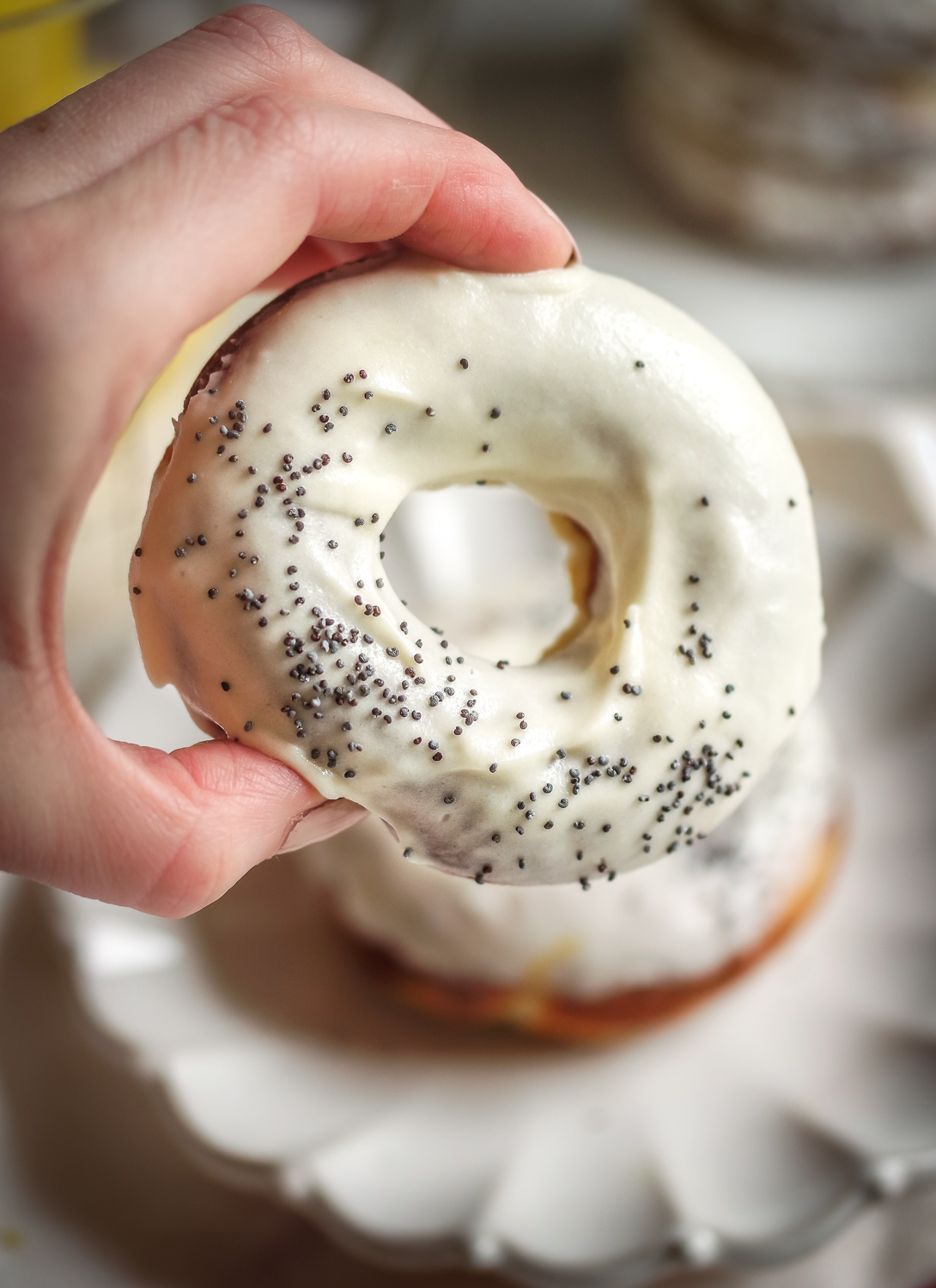Baked Lemon Poppy Seed Donuts that FEEL Fried {Gluten Free & Low Carb