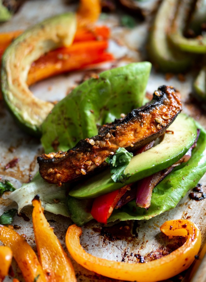 Spicy Portobello Sheet Pan Fajitas 🌮 GF & Vegan Inspector