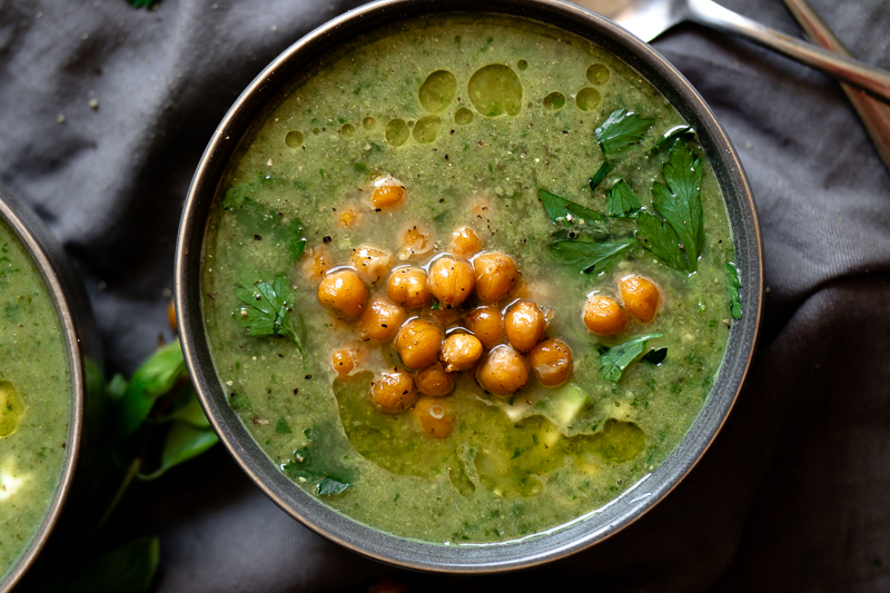 Green Goddess Herb Soup