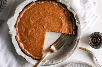 Bourbron Butternut Squash Pie