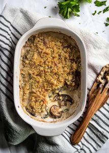 Stuffed Mushroom Casserole