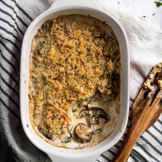 Stuffed Mushroom Casserole