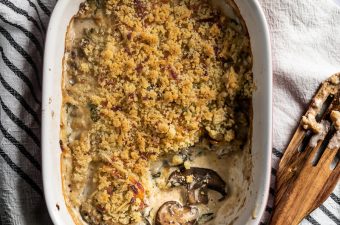 Stuffed Mushroom Casserole