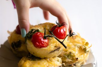 Fall Roasted Vegetable Egg Muffins