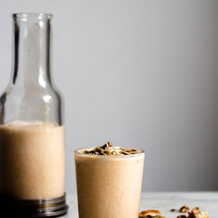 Maple Pumpkin Pecan Smoothie