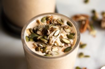 Maple Pumpkin Pecan Smoothie