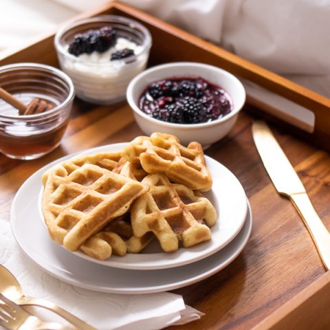 Soft & Tender Classic Low Carb Waffles