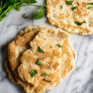 Buttery Keto Skillet Flatbread