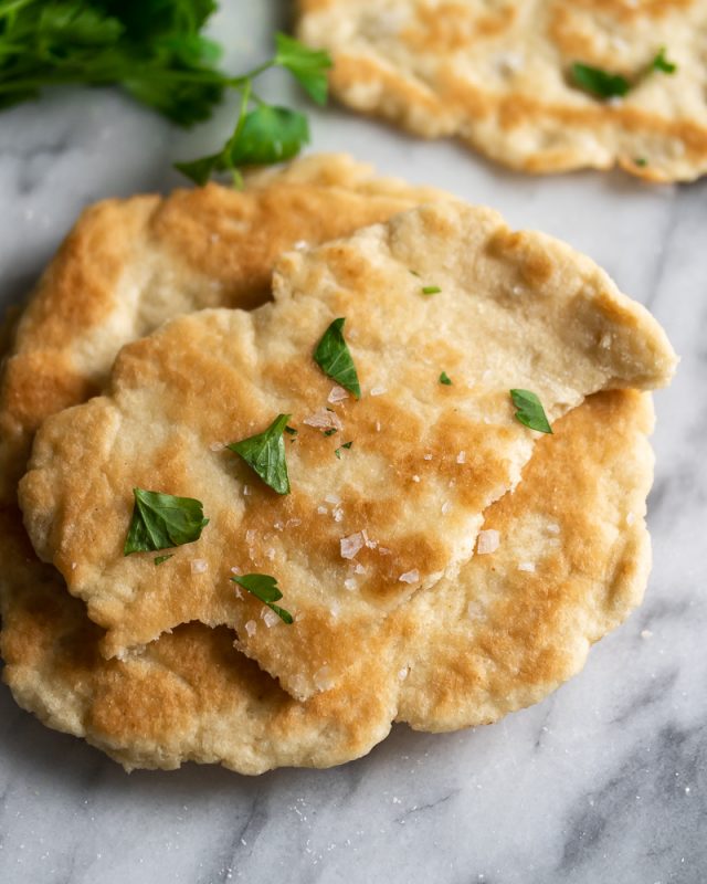 Buttery & Soft Keto Skillet Flatbread Inspector