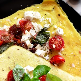Easy Mediterranean Omelet