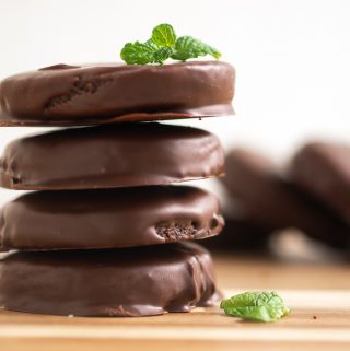 Keto Thin Mint Cookies