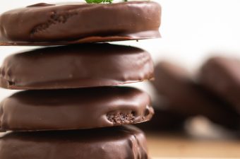 Keto Thin Mint Cookies