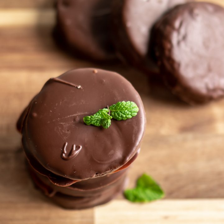 Keto Thin Mint Cookies