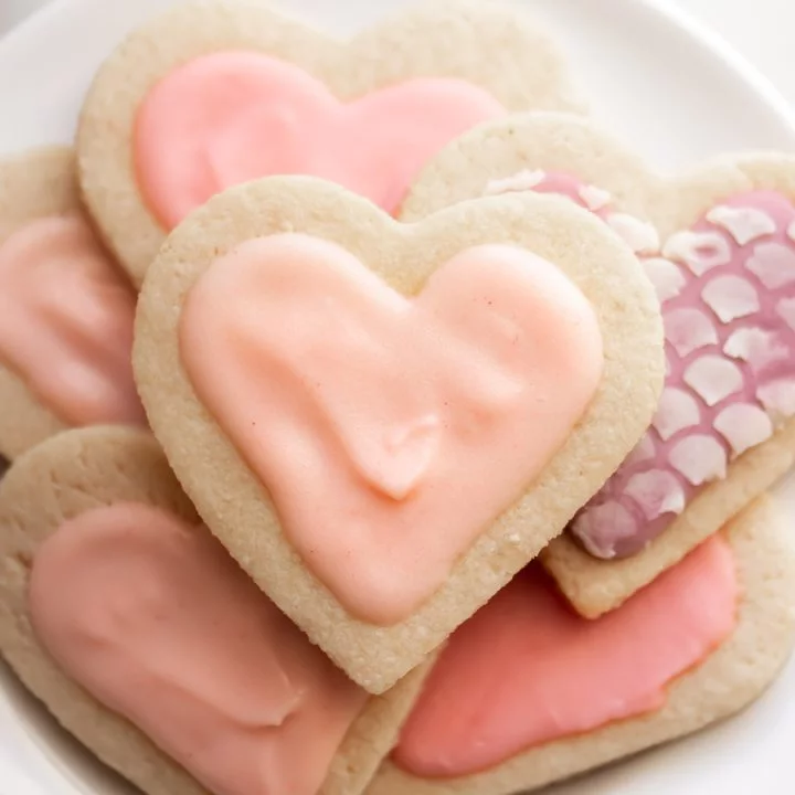 Keto Sugar Cookies with Icing