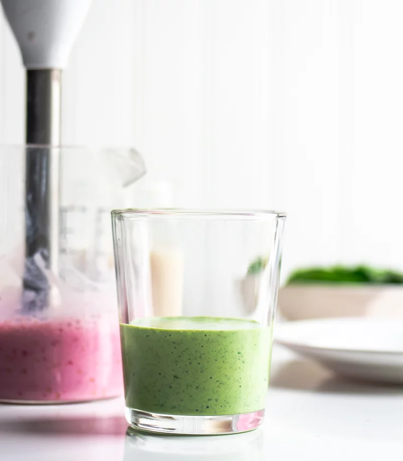 Low Carb Raspberry Pistachio Smoothie