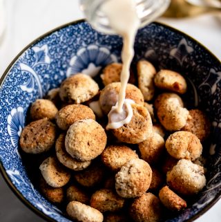 Flax Cinnamon Cereal Bites