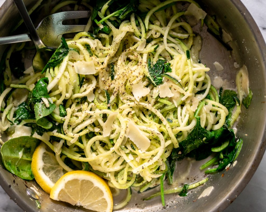 Zucchini Pasta Al Limone