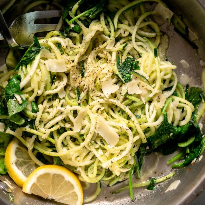 Zucchini Pasta Al Limone