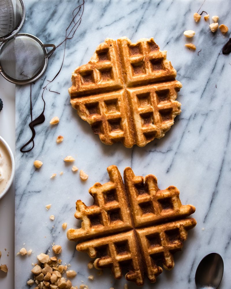 Keto Waffle Ice Cream Sandwich