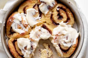 Keto Yeast Cinnamon Rolls