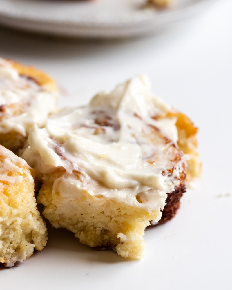 Keto Yeast Cinnamon Rolls