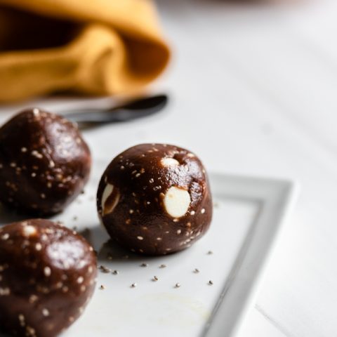 Keto Pumpkin Pie Protein Balls!