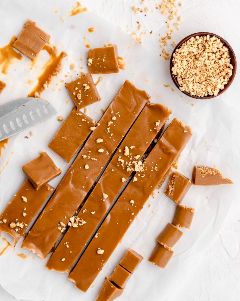 Chewy Peanut Butter Caramel Bars! Low Carb & Keto Friendly! Inspector