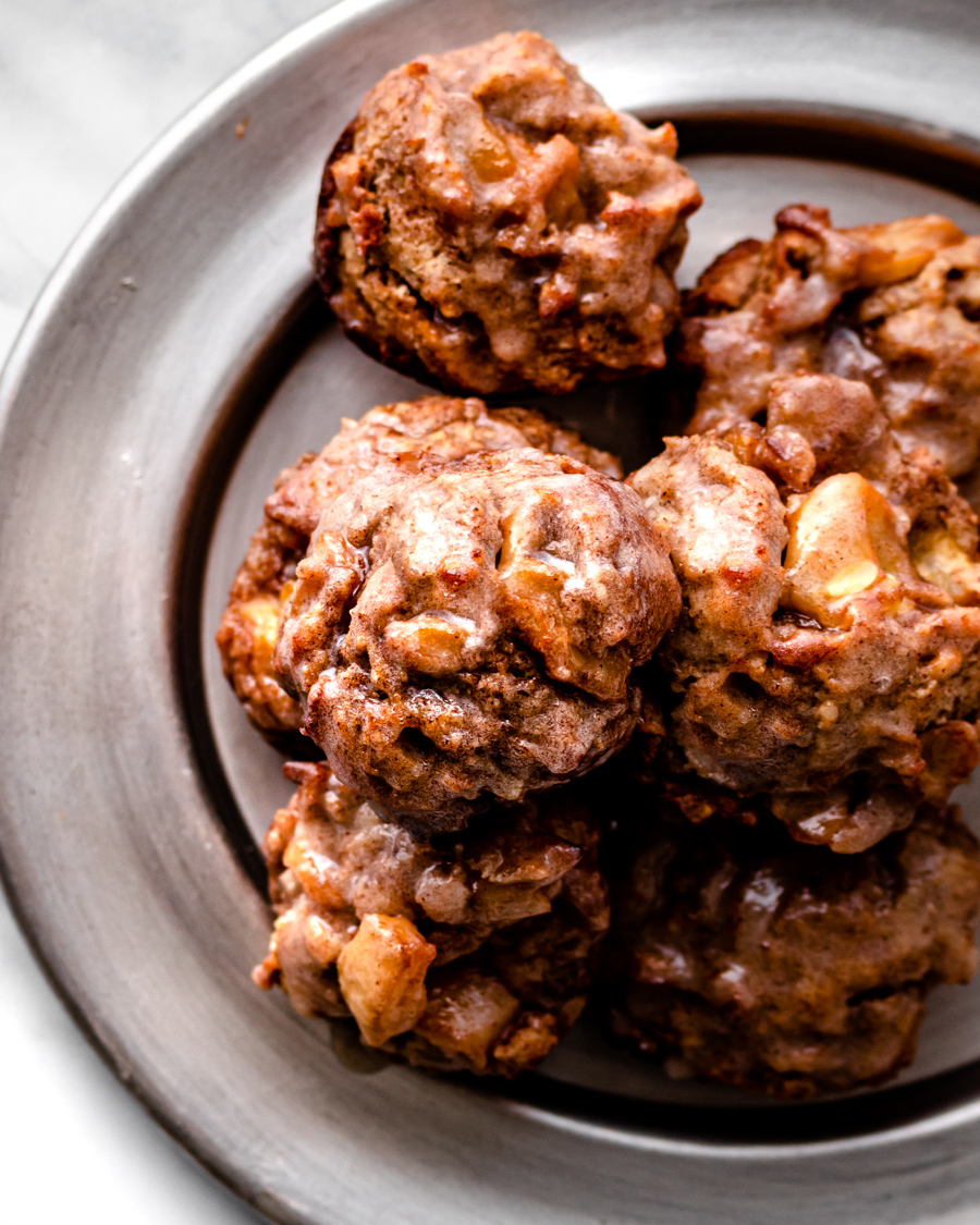Keto Baked Apple Fritters {Made with Zucchini!} Inspector