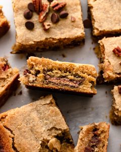 Dirty Blondies {Stuffed with PB Cups!} Gluten Free, Low Carb ...