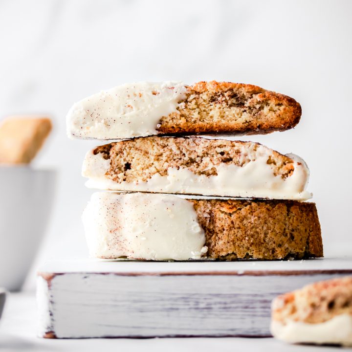 Keto Snickerdoodle Biscotti