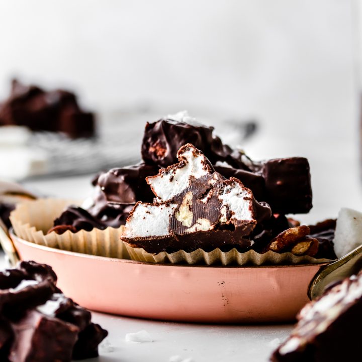 The Best Keto Rocky Road Clusters!