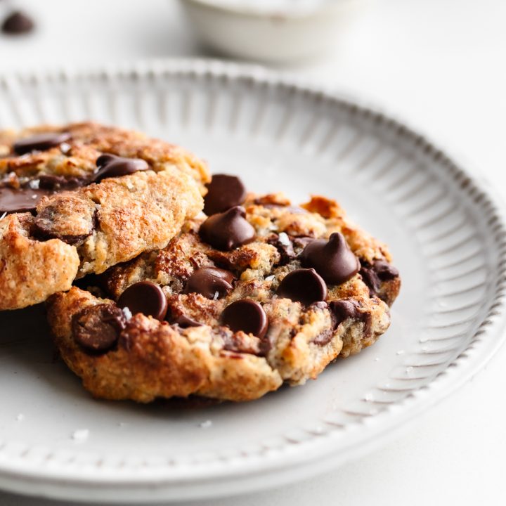 Keto Single Serve Air Fryer Chocolate Chip Cookie!