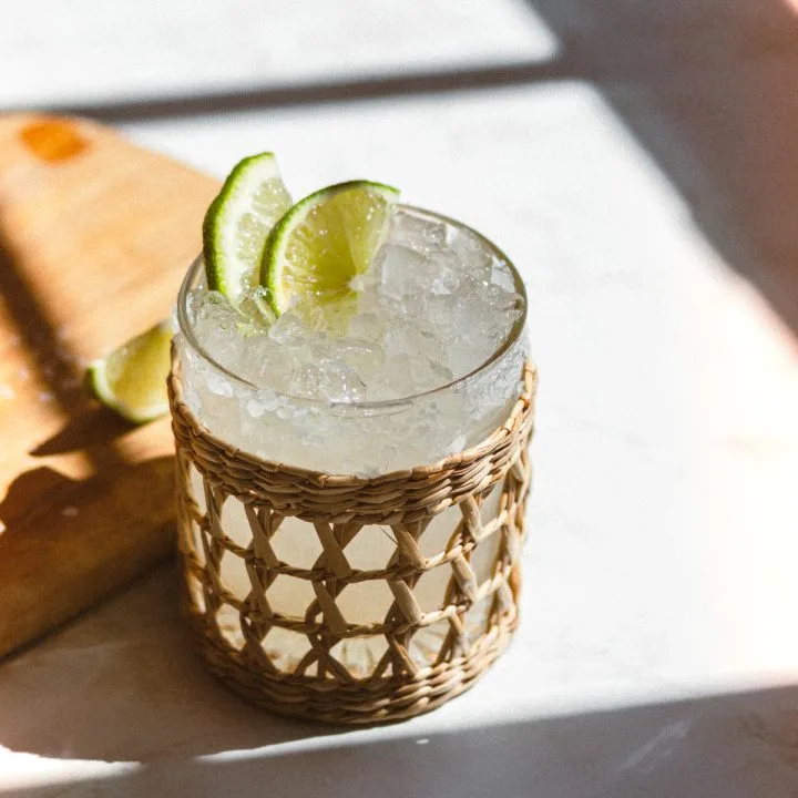 Low Carb Sparkling Margarita